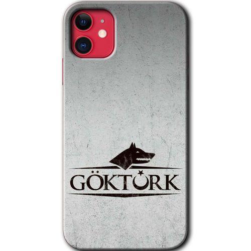 iPhone 11 HD Baskılı Kılıf + 9D Tam Ekran Koruyucu - Göktürk