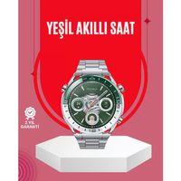 Amoled Smartwatch Harita Modlu Bluetooth Aramalı 3 Değiştirilebilir Kayışlı