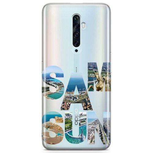 Oppo Reno2 Z 2019 Kılıf Samsun Gezi Arka Kapak Koruma Desenli Full Koruyucu