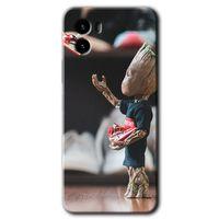 Vivo Y15s HD Baskılı Kılıf + 9D Tam Ekran Koruyucu - I am Groot