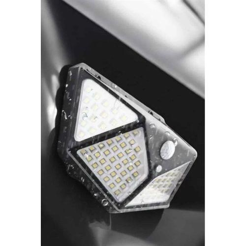 Güneş Enerjili Bahçe Aydınlatma Lambası Solar 100 Led Lamba