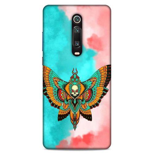 Lopard Xiaomi Redmi K20 Pro Uyumlu Kılıf Tattoo's (21) Koruyucu Kapak İskelet Kelebek