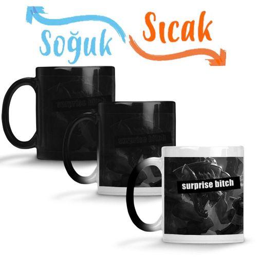 Surprise Sihirli Kupa Bardak Porselen