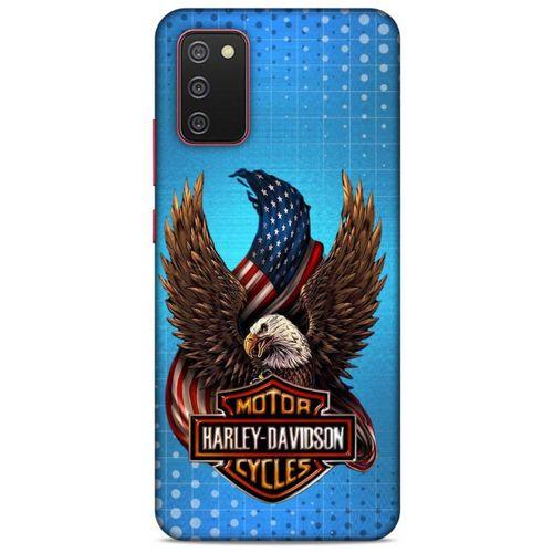 Samsung Galaxy A02s Uyumlu Kılıf Motorsiklet (38) Neo Hybrid Kılıf Harley Davidson