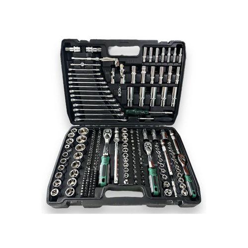 Tam Profesiyonel Germany 72 Diş Eğik Cırcır 216 Parça Lokma Takımı Oto Tamirci Tam Set 1 2-3 8-1 4