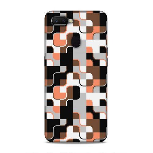 Oppo Ax7 Uyumlu Kılıf Insomnia (47) Crystal Flex Kılıf Siyah Portakal