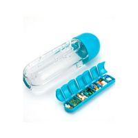 İlaç Saklama Hazneli Su Matarası