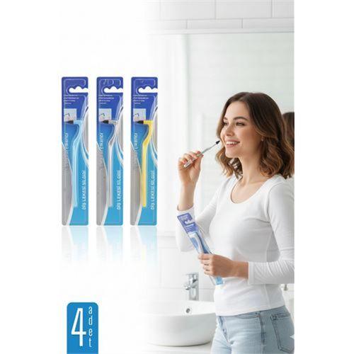 Modacar 4 lü Diş Taşı Temizleyici Diş Beyazlatıcı ve Diş Silgisi Aile Paketi