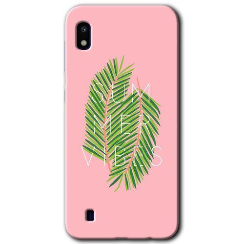 Galaxy A10 Kılıf HD Desen Baskılı Arka Kapak - Summer Vibes + Kırılmaz Cam