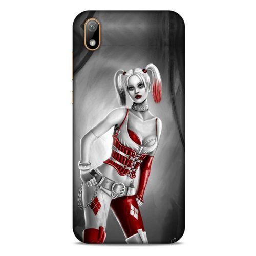 Huawei Y5 2019 Uyumlu Kılıf Harley Quinn (39) Liquid Crystal Kılıf Açık Limon