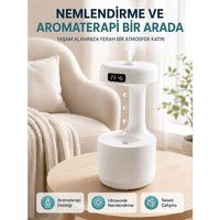 Yağmur Damlası Hava Nemlendirici Ultrasonik Buhar Makinesi 800 Ml Aroma Difüzör
