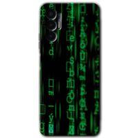 Tecno Pova 3 Kılıf HD Desen Baskılı Arka Kapak - Matrix