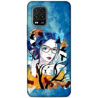 Lopard Xiaomi Mi 10 Lite Uyumlu Kılıf Sürreal Yüzler ♀ (27) Tasarımlı Kılıf Baskılı