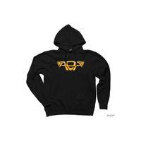 Altın Elbiseli Adam AEA Siyah Kapşonlu Sweatshirt Hoodie