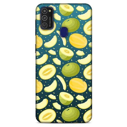 Frutix Kavun 01 Samsung Galaxy M21 Kılıf Desenli Silikon