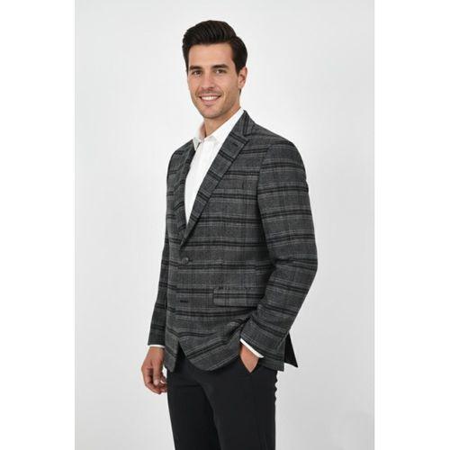 Erkek Kışlık Kumaş Tek Ceket 4 Drop BGL-ST04985