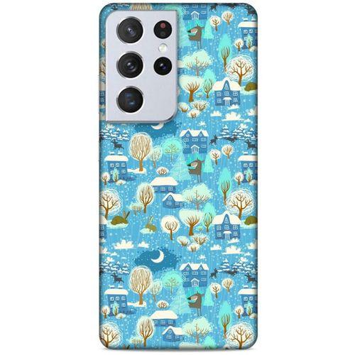 Lopard Samsung Galaxy S21 Ultra Uyumlu Kılıf SnowiX (33) Hybrid Kılıf