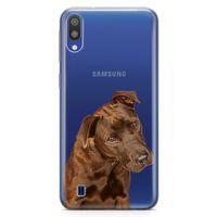 Samsung Galaxy M10 Kılıf Labrador Retriever Arka Kapak Koruma Desenli Full Koruyucu