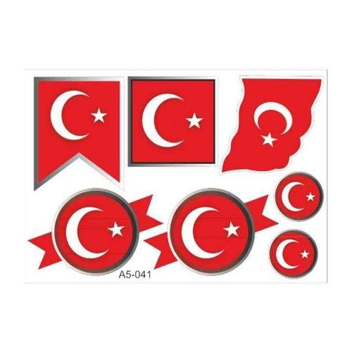 SEVGENT A5 Sticker 053 Tek Paket Çoklu