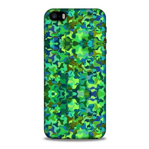 Kamuflaj 38 Apple iPhone 5S Kılıf Silikon Kapak