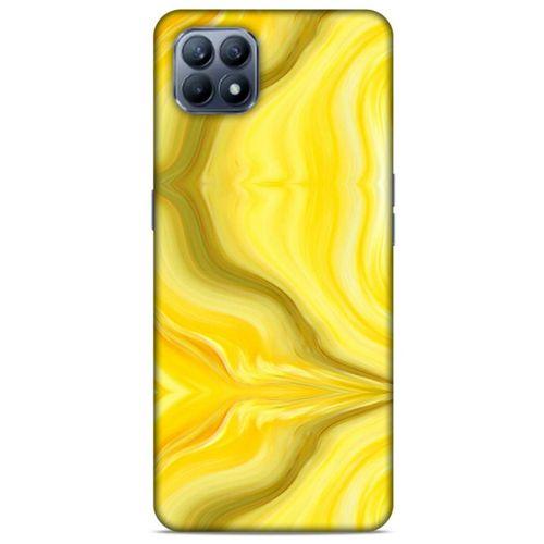 Mermer Desenli (11) Tema Tam Koruma Sarı Huawei P40 Lite Kılıf