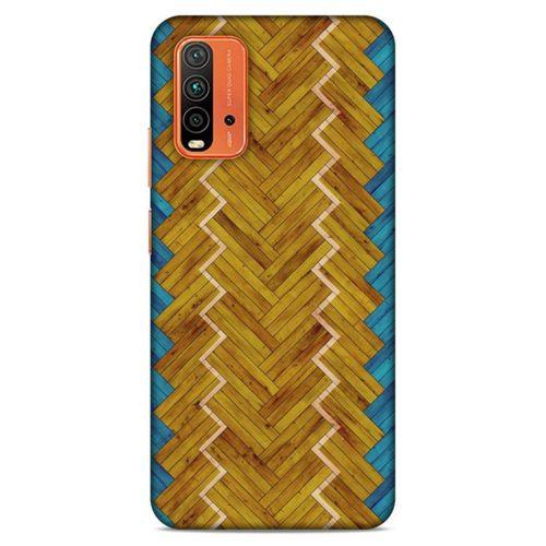 Lopard Xiaomi Redmi 9T Uyumlu Kılıf Wood'X (37) Silicone Cover Baskılı