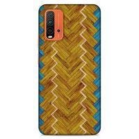 Lopard Xiaomi Redmi 9T Uyumlu Kılıf Wood'X (37) Silicone Cover Baskılı