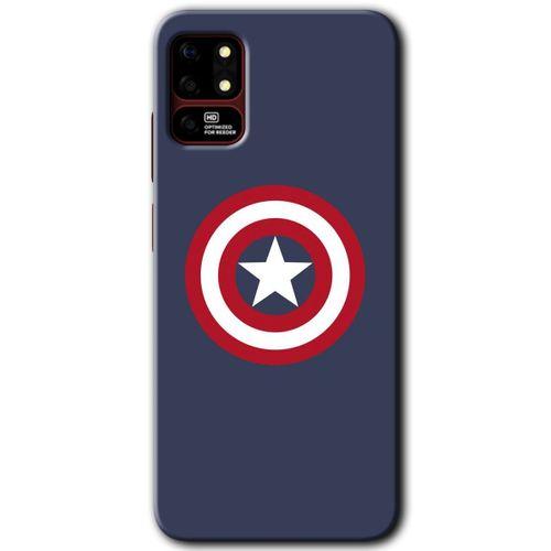 Reeder S19 Max Kılıf HD Desen Baskılı Arka Kapak - Captain!