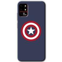 Reeder S19 Max Kılıf HD Desen Baskılı Arka Kapak - Captain!