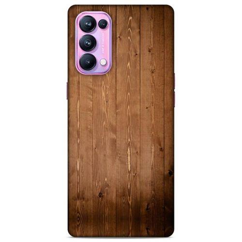 Lopard Oppo Reno 5 Pro 5G Uyumlu Kılıf Wood'X (7) Telefon Kılıfı Baskılı