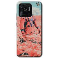 Xiaomi Redmi 10C Kılıf HD Desen Baskılı Arka Kapak - Uzay Bahçesi