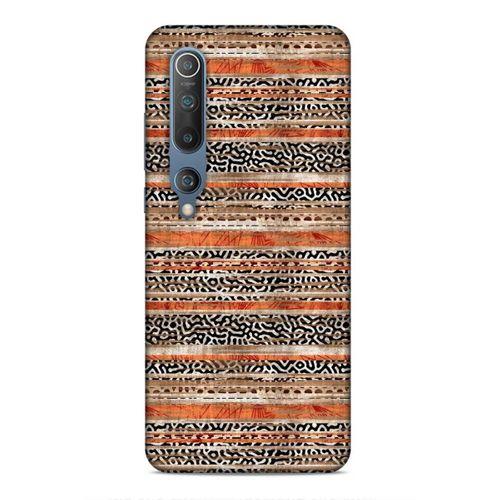 Xiaomi Mi 10 Uyumlu Kılıf Romans (16) Kalın Kılıf Leopar