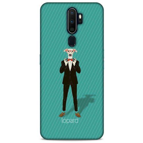 Oppo A5 2020 Kılıf FunnyMaX (12) Koruyucu Silikon Turkuaz Köpek