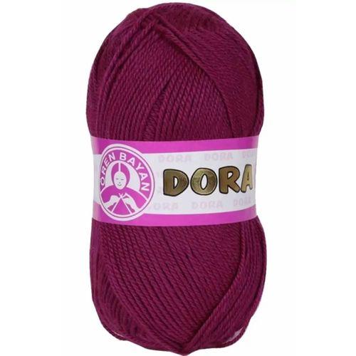 1 Adet Dora El Örgü İpi Yünü 100 gr 103 Mürdüm