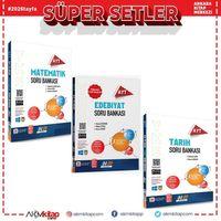 Hız ve Renk AYT Matematik Edebiyat ve Tarih Soru Bankası Seti 3 Kitap