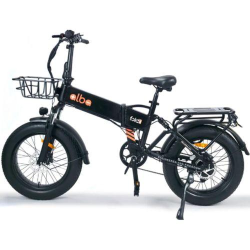 Alba Fold 3 20 Jant Fatbike Katlanır Elektrikli Bisiklet Siyah