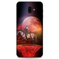 Samsung Galaxy J6 Plus Kılıf Atatürk (49) Ultra Silikon Kılıf Uzay