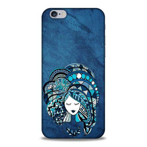 Lopard Apple Iphone 6S Uyumlu Kılıf Sürreal Yüzler ♀ (35) Fit Design Kılıf Baskılı
