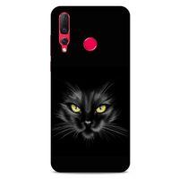 Lopard Huawei P Smart Z Uyumlu Kılıf Kediler (45) Liquid Air Kılıf Sarı Asalet