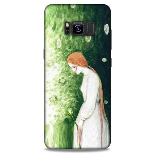 Samsung Galaxy S8 Kılıf Depresyon (16) Kalın Kılıf Turuncu Mavi