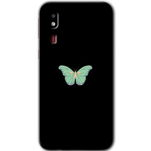 Galaxy A2 Core Kılıf HD Desen Baskılı Arka Kapak - Butterfly Tree + Kırılmaz Cam