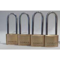 Doras Ersa 4'lü Set Pas Pirinç Asma Kilit 40 Mm