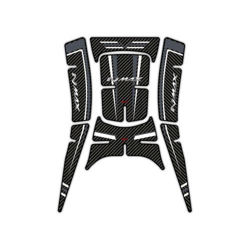 Gp Kompozit Tank Pad Yamaha Nmax 125 155 2021 Karbon Desenli Füme-beyaz