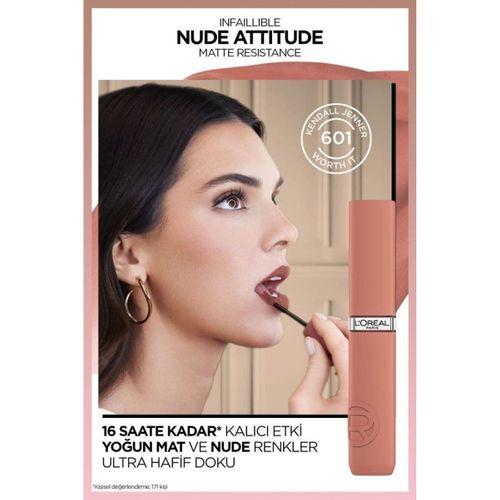 L'Oreal Paris Infaillible Matte Resistance Likit Mat Ruj - 625 Summer Flying