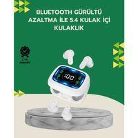 Bluetooth 5.4 Kablosuz Kulaklık Gürültü Engellemeli Uzun Pil Ömürlü