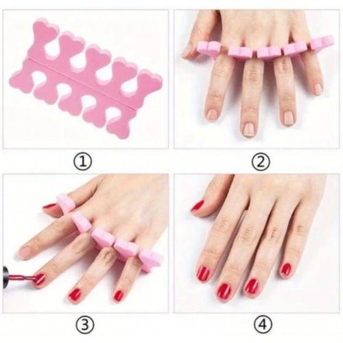 Parmak Ayırıcı Sünger Manikür Pedikür Atı 5 Adet