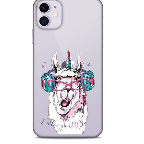 Zoologix (10) Apple iPhone 12 Şeffaf Kılıf Silikon Desenli