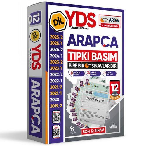 2026 YDS Arapça ÖSYM Tıpkı Basım Çıkmış Soru Deneme Paketi 12li Fasikül SETİ