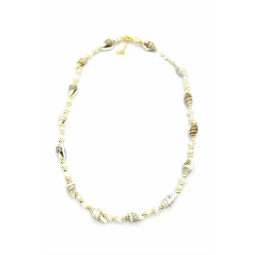 Deniz Kabuğu Kolye - Beyaz