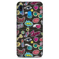 Pop Culture Siyah Samsung Galaxy Note 20 Kılıf